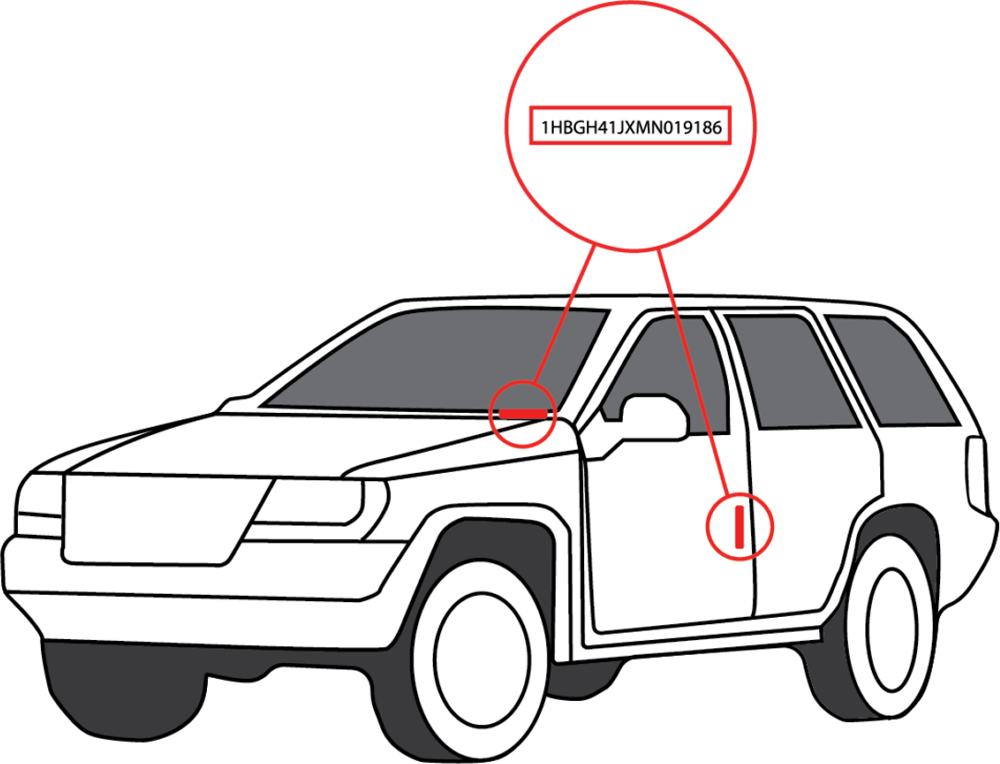 Jeep Vin Location - Jeep (1000x764), Png Download
