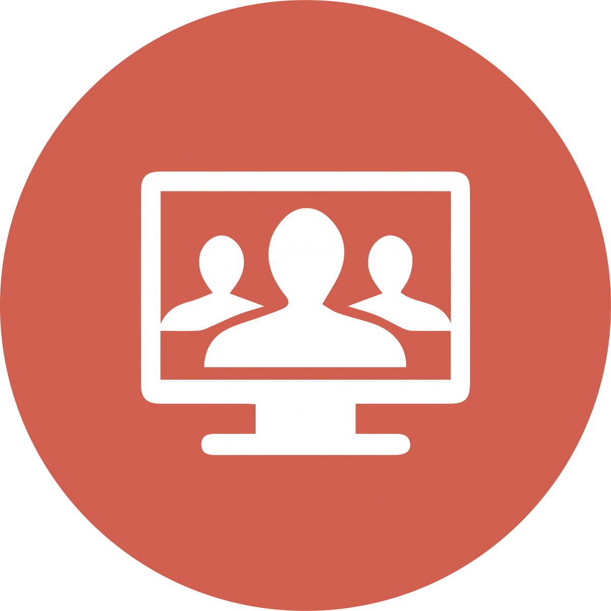 Video Conferencing - Company Profile Icon Png (1200x1200), Png Download