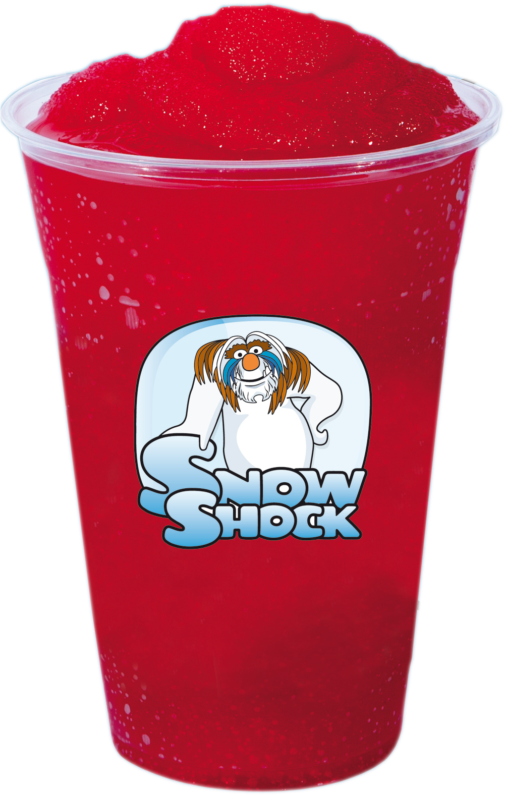 Large Red Cup - Snow Shock Slush (1000x1582), Png Download
