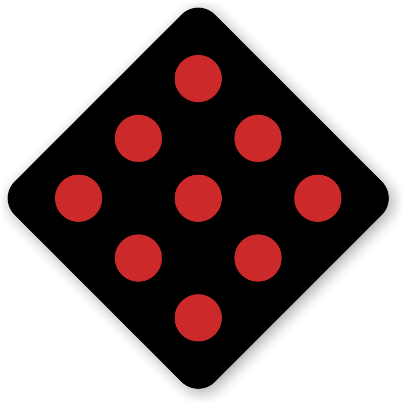 End Of Roadway Marker For Road Traffic - End Of Roadway Marker (800x800), Png Download