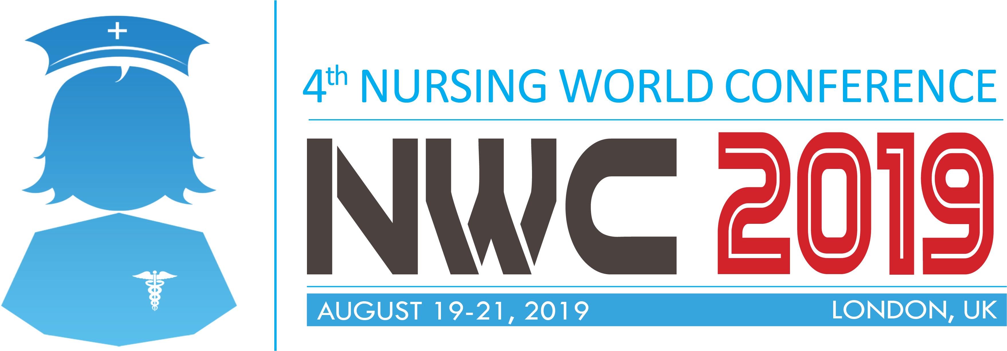 Nursing World Conference - Graphic Design (4180x1813), Png Download