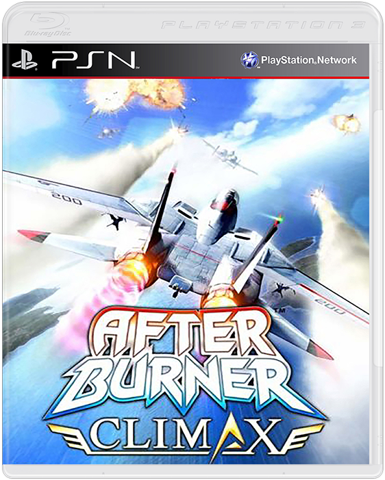 Sony Playstation 3 Psn 2d Box Pack - After Burner Climax 360 (567x715), Png Download