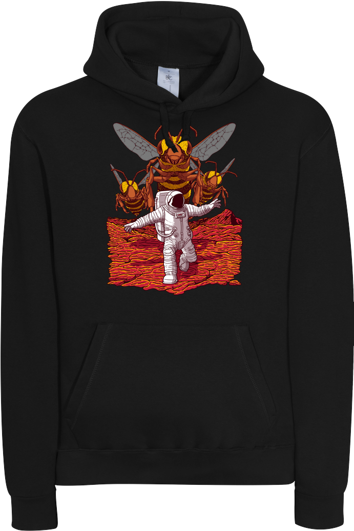 Jcmaziu Killer Bees On Mars Sweatshirt B&c Hooded - Hoodie (1044x1044), Png Download