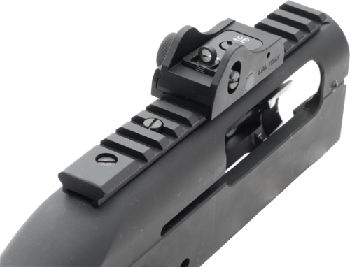 Alza Ghost Ring Para Instalar En Carril Weaver Escopeta - Tactical Shotgun Rear Sight (500x382), Png Download