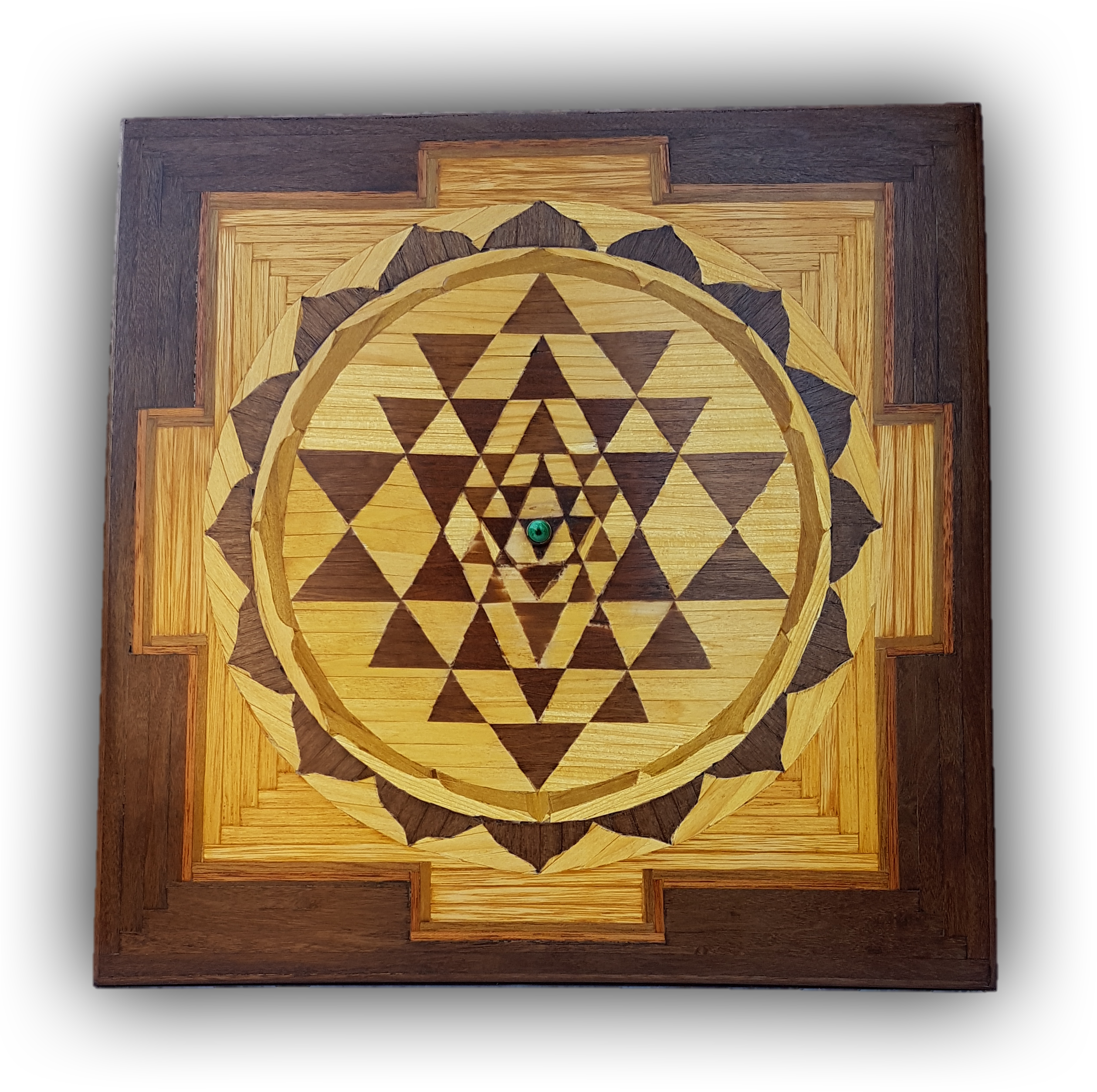 015 Shri Jantra - Sri Yantra Khmer (2532x2612), Png Download