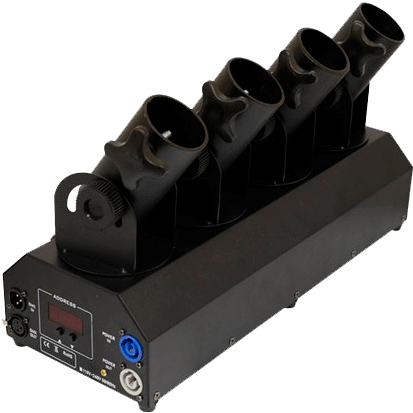 4 Shot Line Confetti Shooter - Confetti (500x499), Png Download