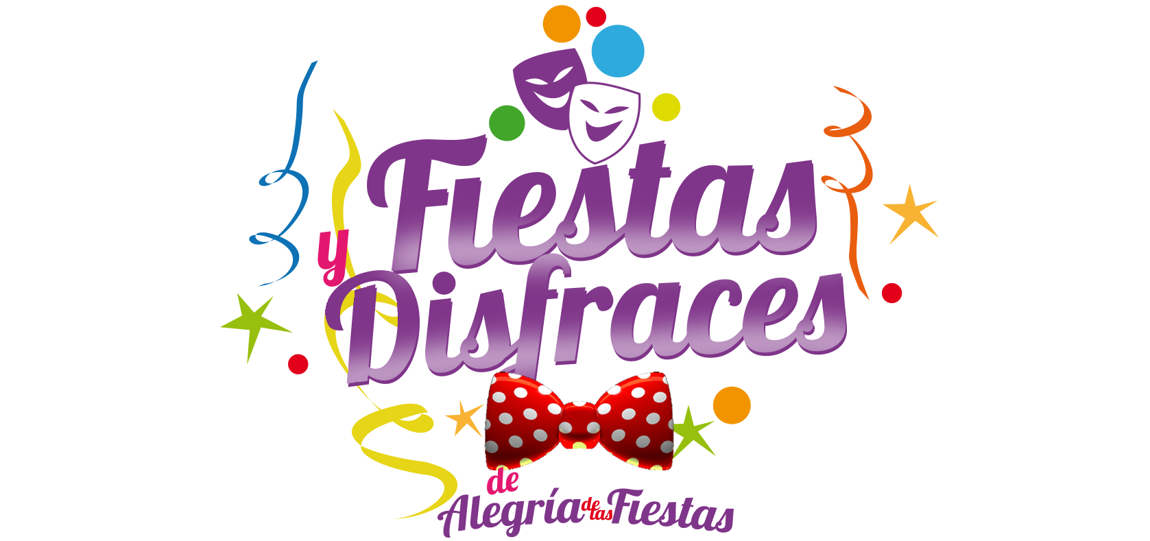 Tienda Online De Disfraces Y Trajes Regionales En Elche - Fiesta De Disfraces Logo (2000x804), Png Download