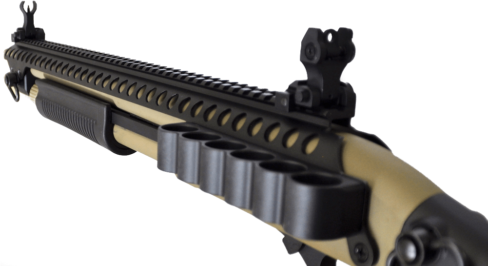 8874t Escopeta Ge 870 Tan - Shotgun M870 (1000x567), Png Download