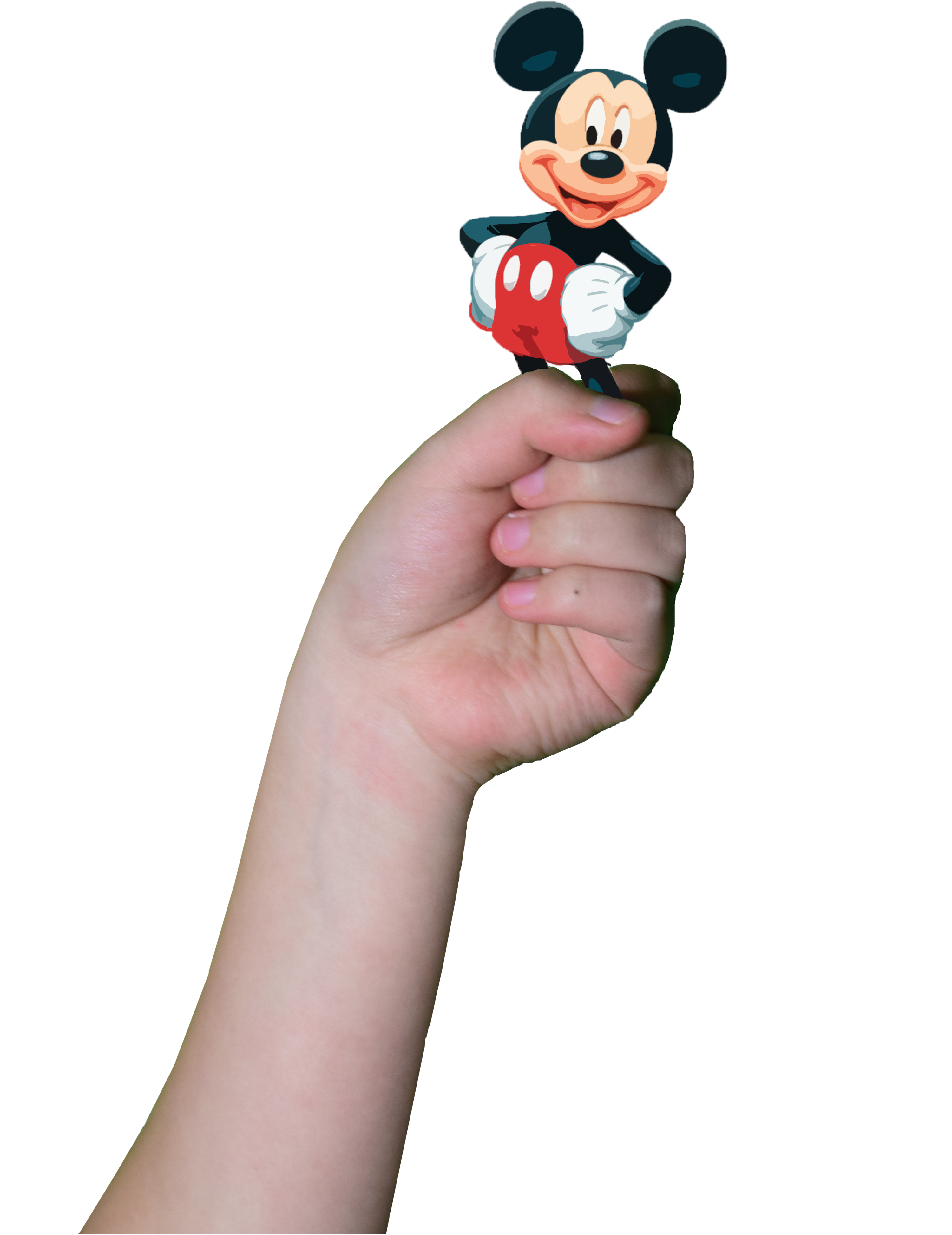 Mickey Hand - Mickey Mouse (3000x4500), Png Download
