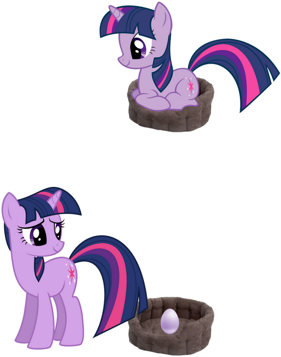 Egg, Prone, Safe, Simple Background, Sitting, Transparent - Clipart Twilight My Little Pony (600x745), Png Download