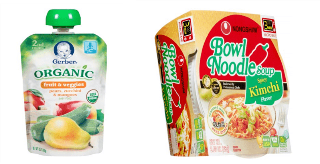 Com Glitches Gerber Only 21 Cents And Soup $1 - Nongshim Bowl Noodle Soup, Kimchi Flavor - 3.03 Oz (1200x627), Png Download