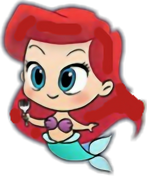 Dibujos A Colo De Princesas Disney (500x600), Png Download