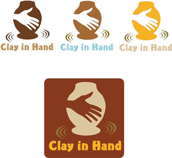 Logo Concept Created While Learning Illustrator Featuring - Clay Logo (600x600), Png Download