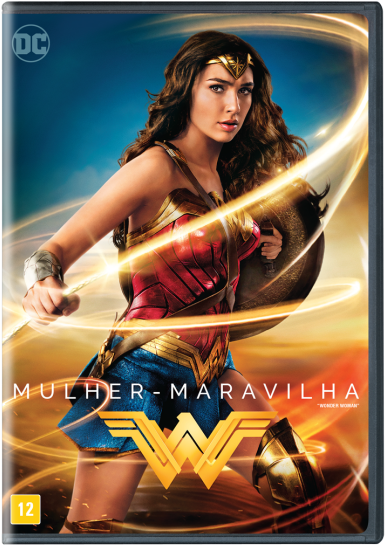 Wonder Woman 2017 Dvd (430x593), Png Download