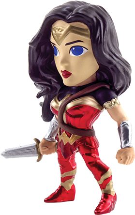 Cod - - Metals Die Cast Wonder Woman M225 (500x500), Png Download