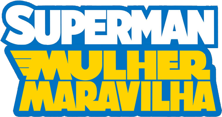 Superman & Mulher Maravilha - Logo Superman Love Wonder Women (859x454), Png Download