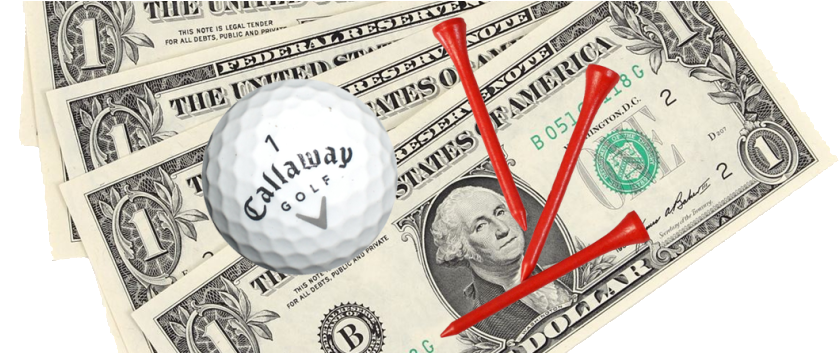 Cash Ball And Tees - Dollar Bill (1014x352), Png Download