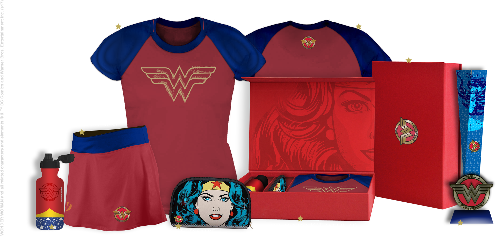 Inscrição Mulher-maravilha - Wonder Woman Pop Art (2040x983), Png Download