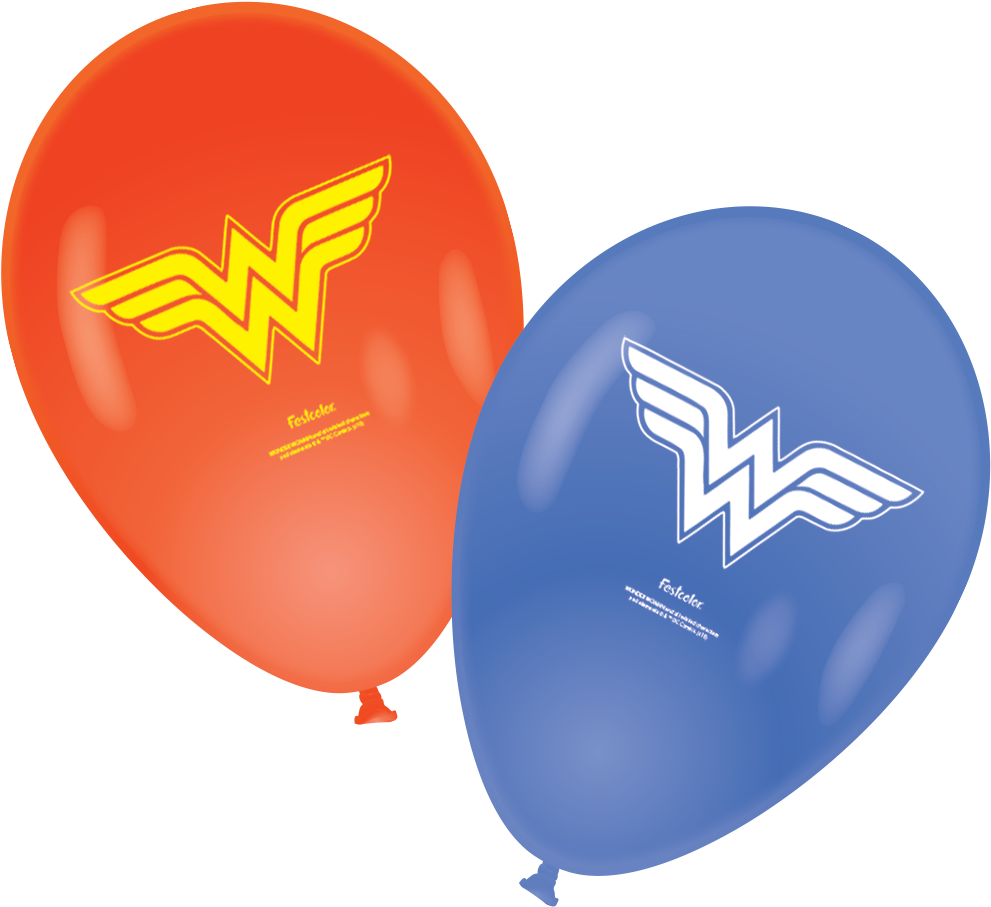 Bola N9 Festcolor 25un Mulher Maravilha - Mulher Maravilha (990x990), Png Download