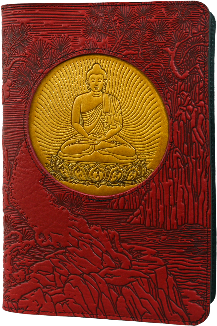 Leather Journal Cover - Bodhi Tree (800x1183), Png Download