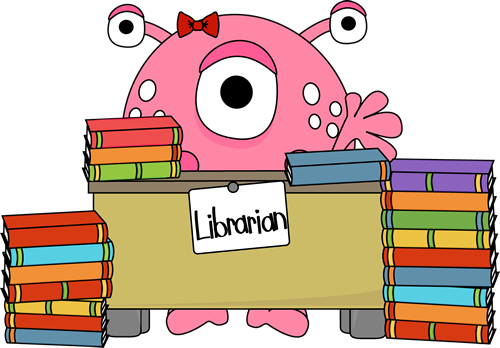 Library Clipart Clipart Png - Cute Library Clipart (500x348), Png Download