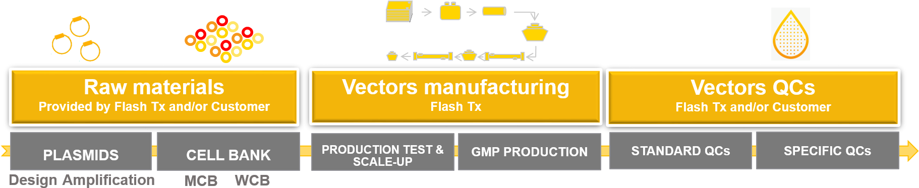 Gmp Lentiviral Manufacturing Offer - Parallel (1823x393), Png Download