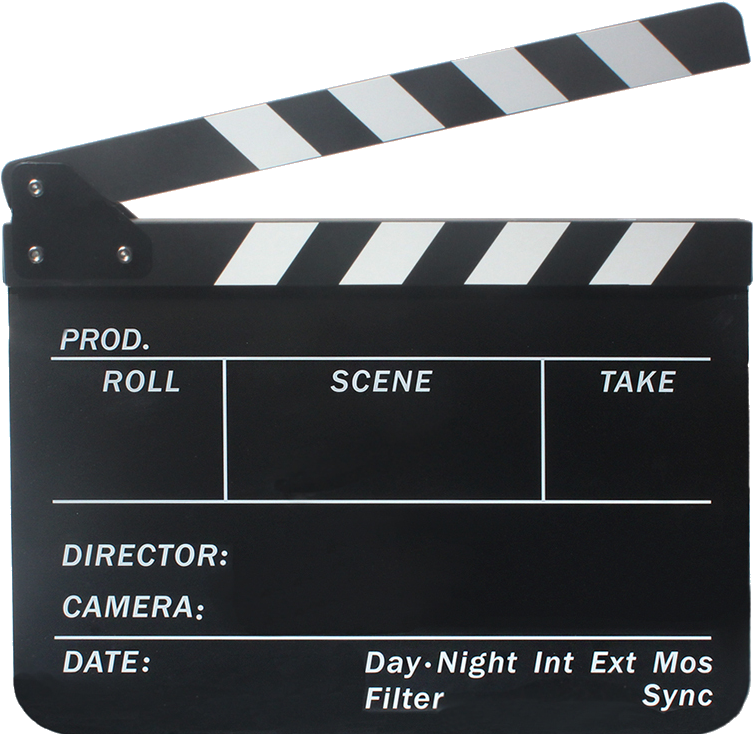 Director De Películas - Clapperboard (754x754), Png Download