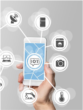 Internet Of Things Security Risks - Iot Smartphone (449x429), Png Download