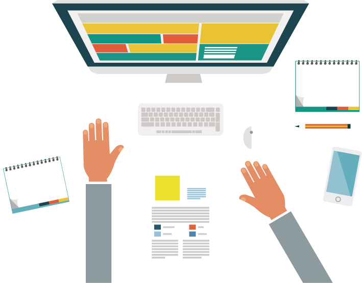 Desde Su Creación Vistobueno Comunicaciones, En Cada - Front-end Web Development (709x555), Png Download