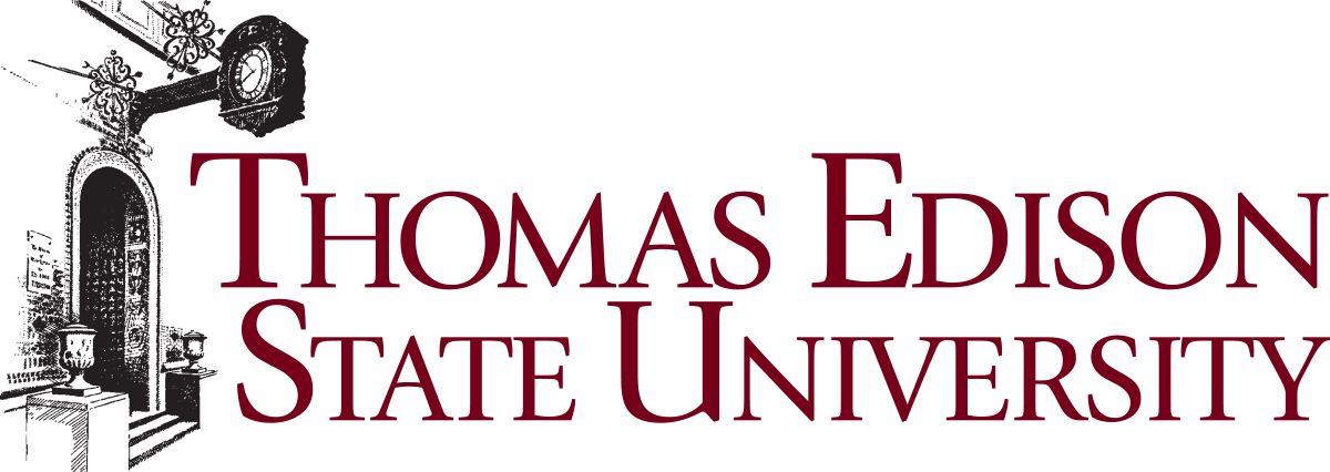 Thomas Edison State University Saylor Direct Credit - Thomas Edison State Logo (1200x426), Png Download