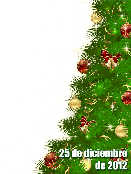 Y Tambien Incluimos Este Marco En Formato Para Que - Marcos Navideños Png (800x600), Png Download