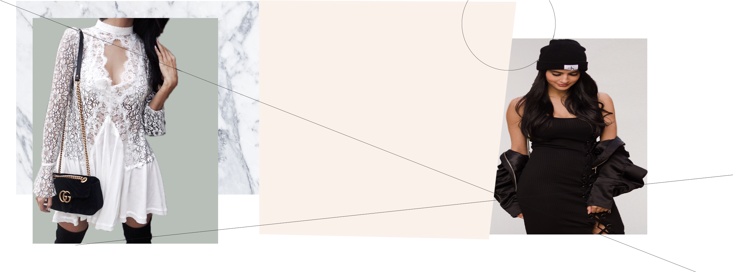 Little Black Dress (2479x934), Png Download