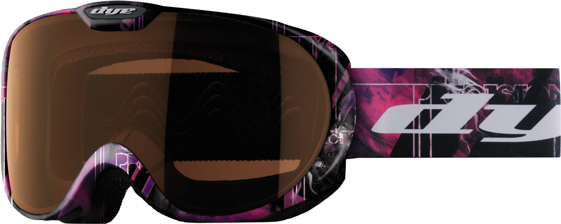 D2s-modern V=1511381453 - Dye Snow D2s Snow Goggle, Modern With Orange Lens (1200x1200), Png Download