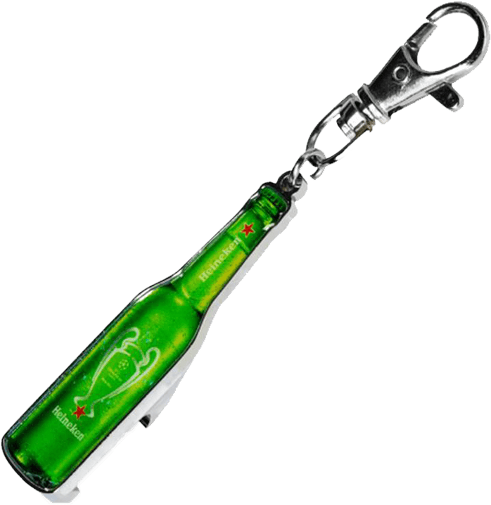 Heineken Uefa Champions League Trophy Bottle Opener - Heineken Bottle Opener (960x960), Png Download