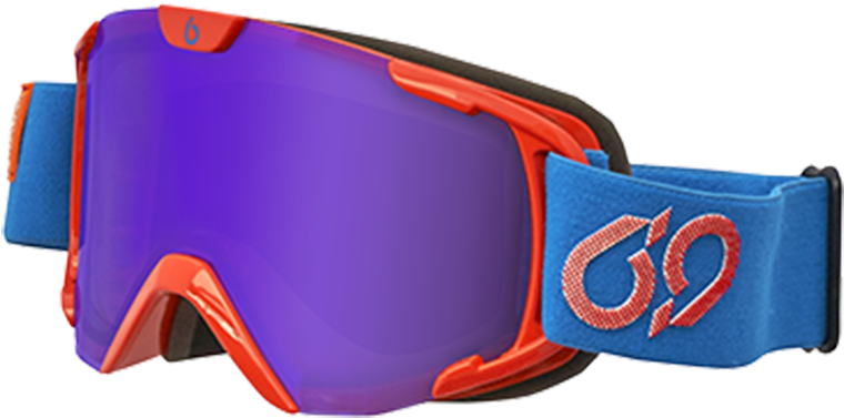 Fresh Red Side Kopie V=1477332384 - Bluetribe Goggle Fresh Red - Slim Fit (1181x1181), Png Download