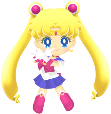 Sailor Moon Drops Messages Sticker-0 - Sailor Drops Png (408x408), Png Download
