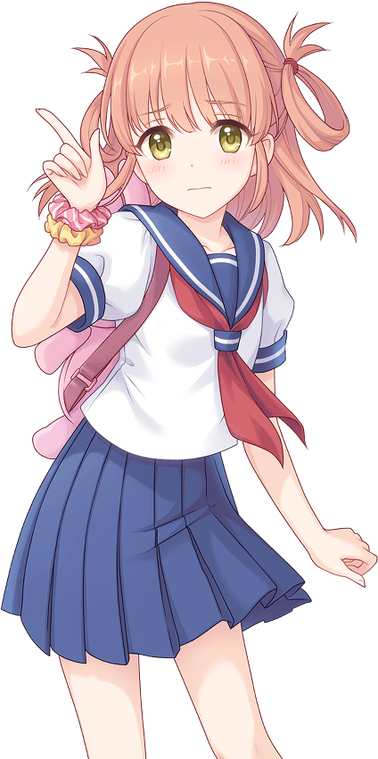 Pop Human Bow Inosaki Rino Rare Start 1 Sad - 衣 之 咲 璃乃 (1000x1000), Png Download