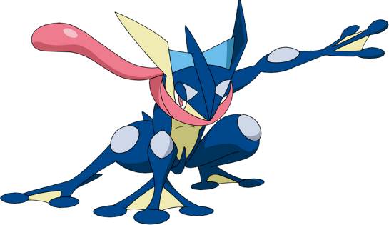 658greninja Xy Anime - Greninja Pokémon (545x315), Png Download