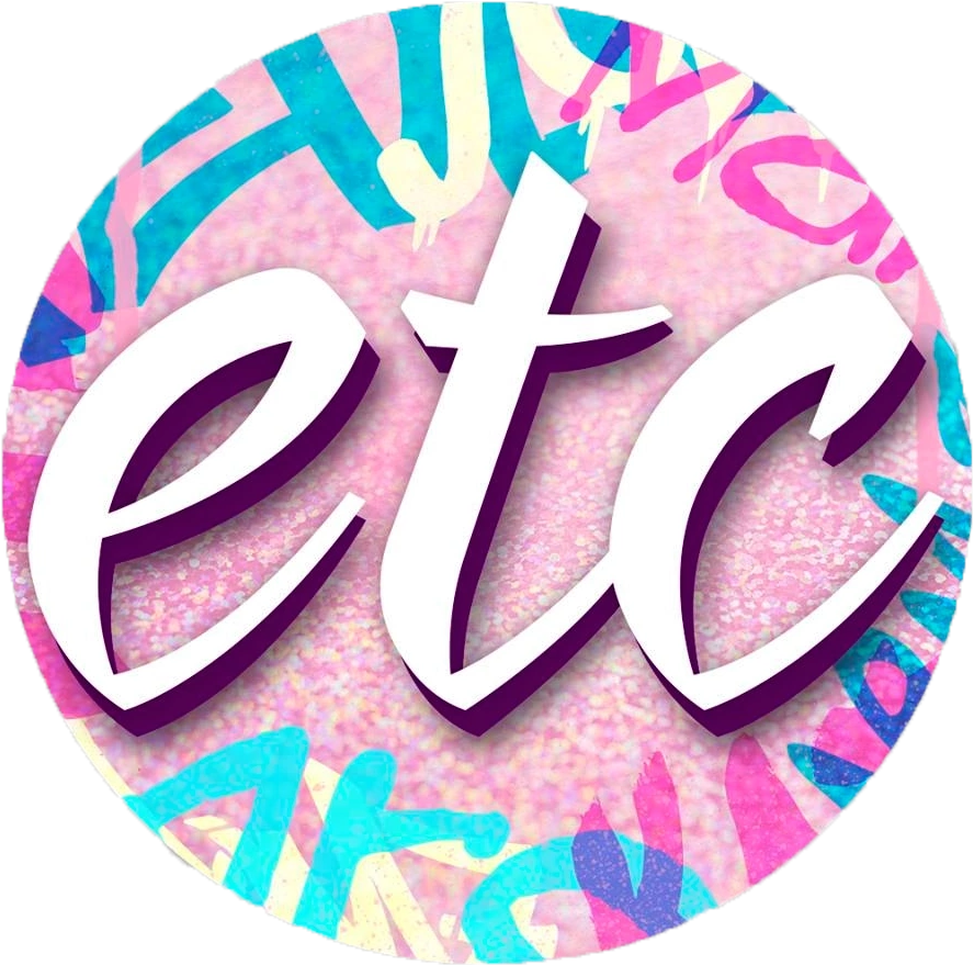 Etc Sparkle Pink Logo - Circle (960x960), Png Download
