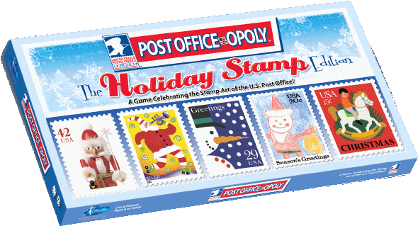 Google Image Result For Http - Post Office-opoly, The Holiday Stamps Edition (600x344), Png Download