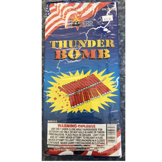 Thunder Bomb 20/100s - Bomb (540x540), Png Download