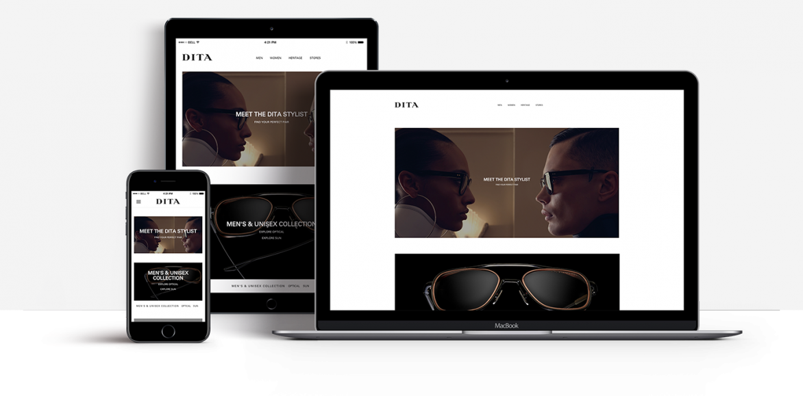 Dita Responsive - Quote Insurance Ui Design (1172x579), Png Download