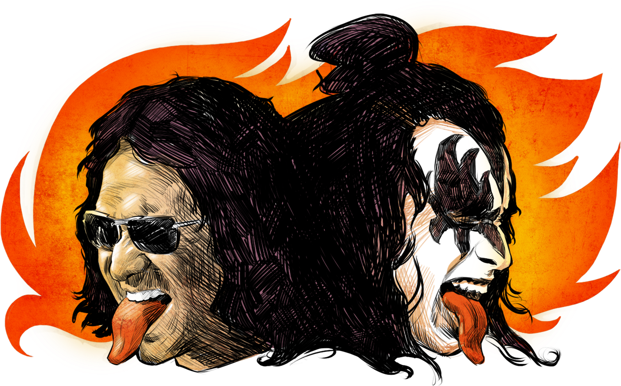 Wallpapers Id - - Gene Simmons Png (2500x1278), Png Download