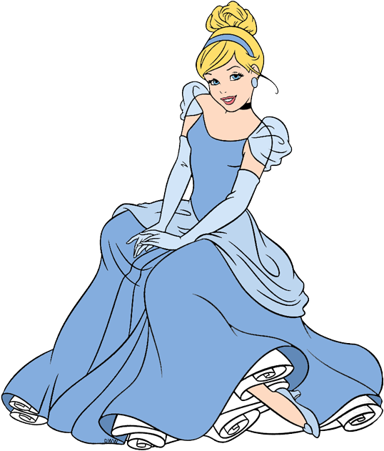 Clip Art Free Download Clip Art Disney Galore - Cindrella Disney Princess Cinderella Story (547x642), Png Download
