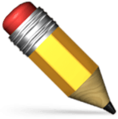 Free Png Ios Emoji Pencil Png Images Transparent - Pencil Ios Emoji Png (480x502), Png Download