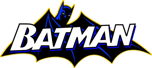 Batman Logo Png Image - Batman Name Logo Png (640x288), Png Download
