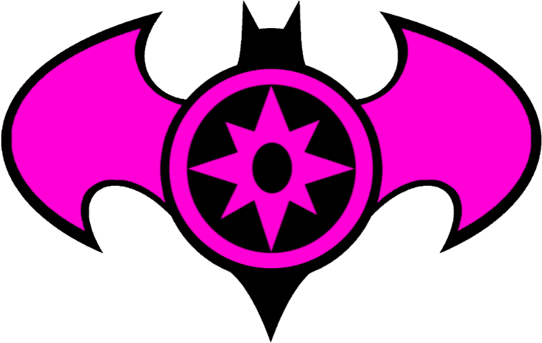 More Like Orange Lantern Batman Logo Idea By Kalel7 - Batman Pink Lantern Symbol (800x545), Png Download