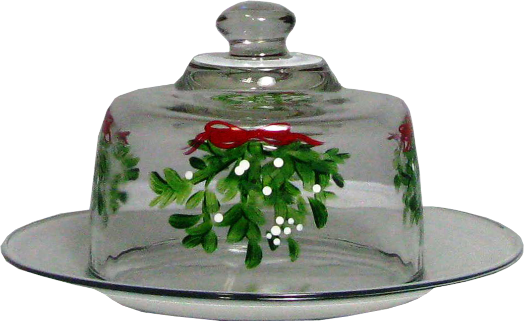 Mistletoe Love Cheese Dome - Cheese (1200x1200), Png Download