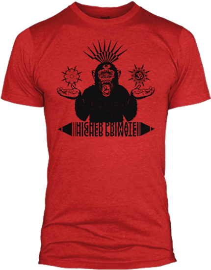 Monkadelic Red - Disney Mouse Pirate Shirt (600x600), Png Download