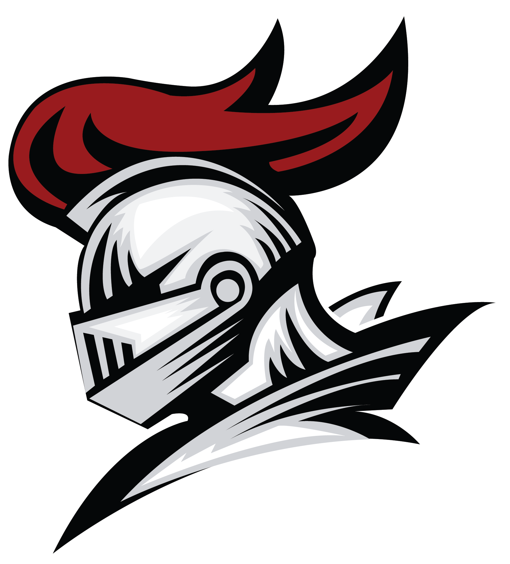 Stickalz Llc Knight Helmet Vinyl Wall Art Decal Sticker (1779x1968), Png Download